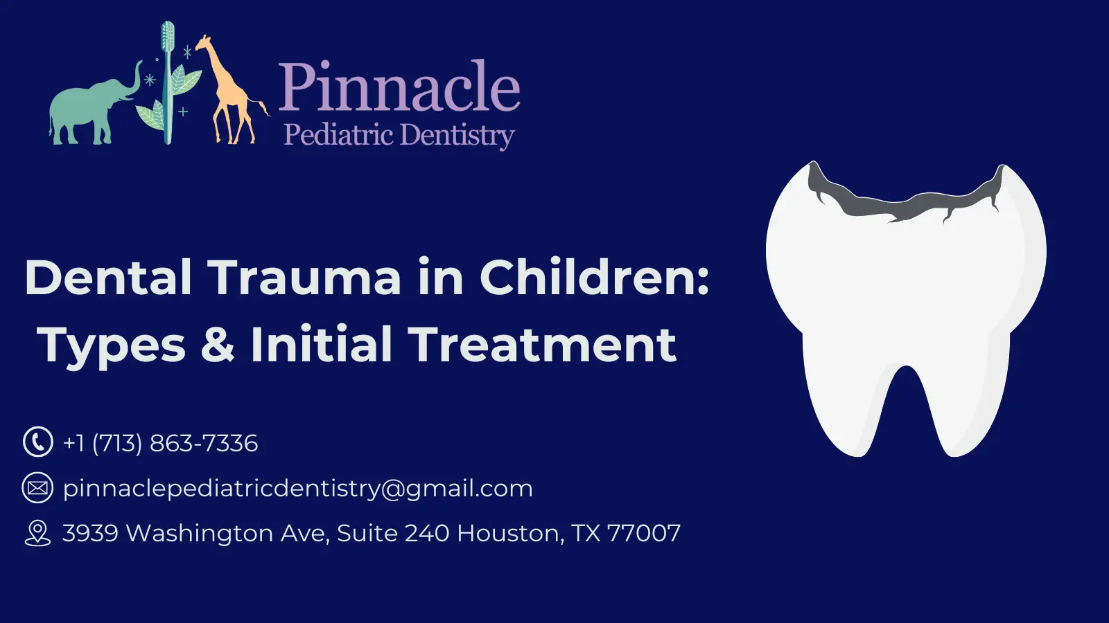 Dental Trauma in Children: Types & Initial Treatment