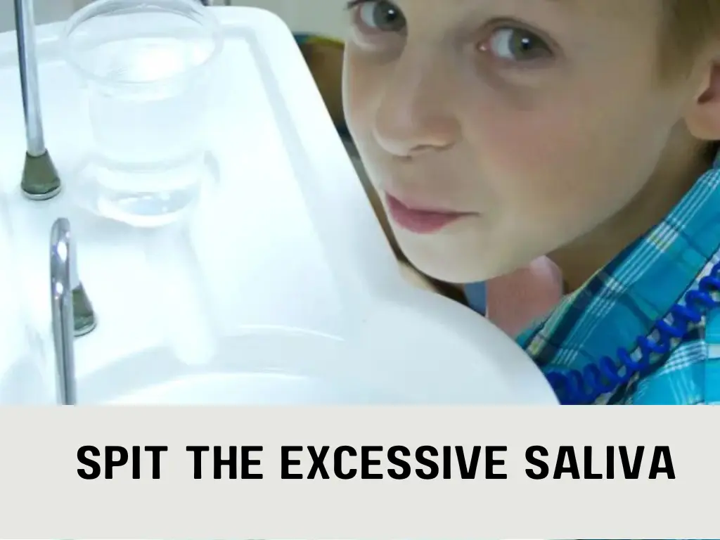 Spit the Excessive Saliva during the dental treatment